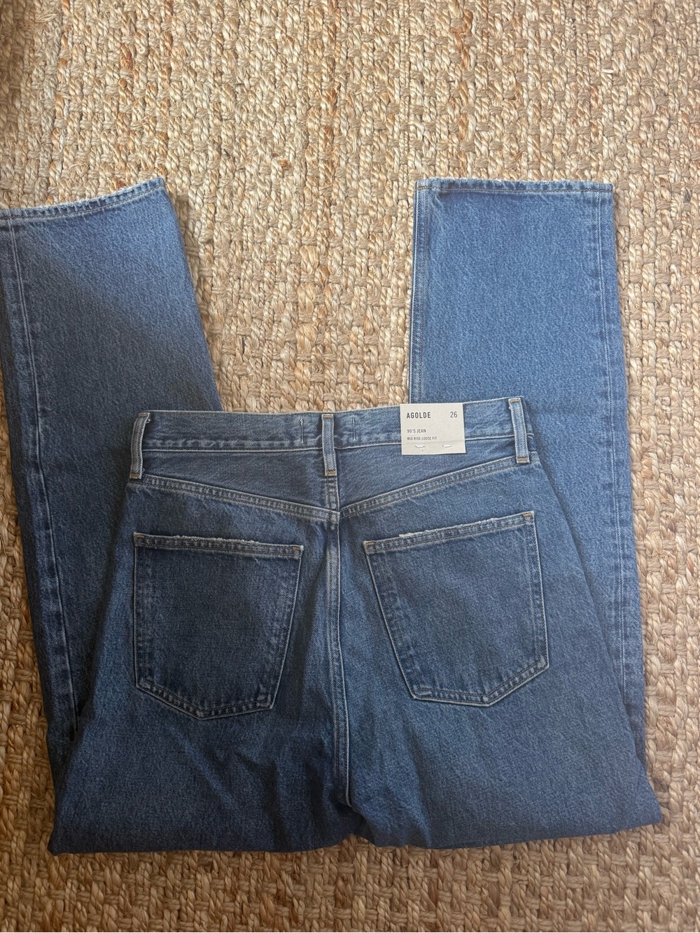 Agolde 90’s mid ride loose fit Jeans